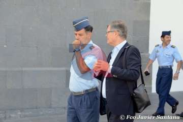 El Ejército del Aire 'aterriza' en la historia de Telde (Foto TA/Francisco Javier Santana)